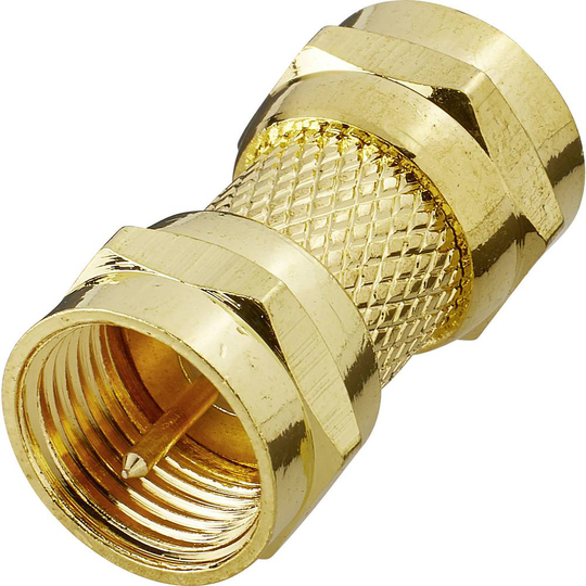 SAT-adapter (guldpläterad)