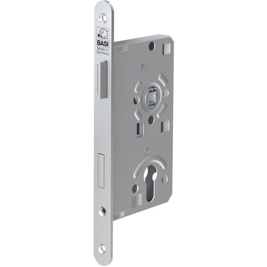 Basi 9290-5522 Insticksrumsdörrlås Silver