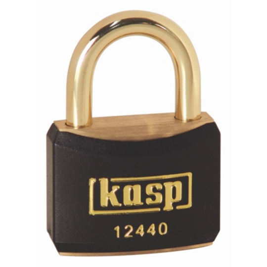 Kasp K12440BLAA1 Hänglås 40 mm Guldgul Nyckel