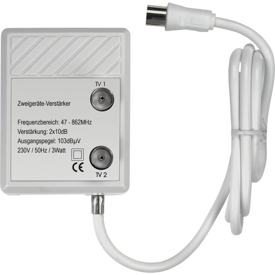 Renkforce Kabel-TV förstärkare 2-polig 20 dB