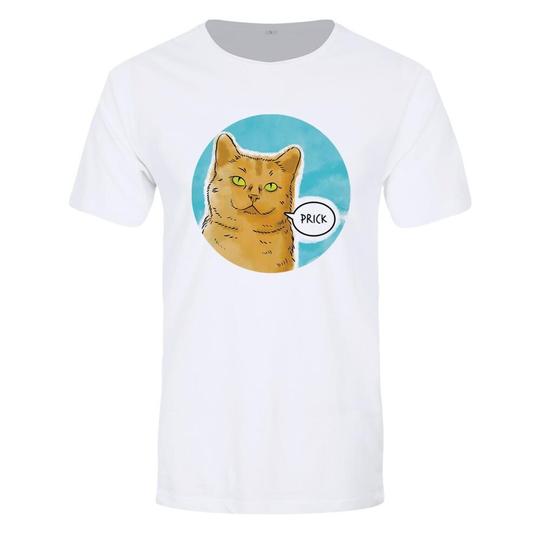 Cute But Abusive T-shirt för män med Prick