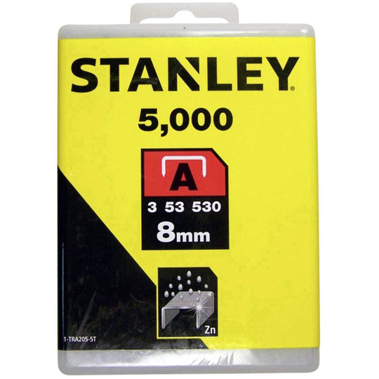 Häftklammer 5000 st Stanley by Black & Decker 1-TRA205-5T N/A