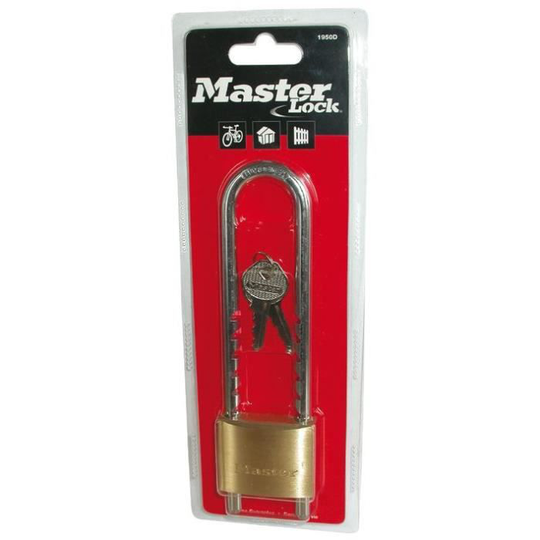 Master Lock Hänglås med justerbar bygel Massiv mässing 50mm 1950EURD