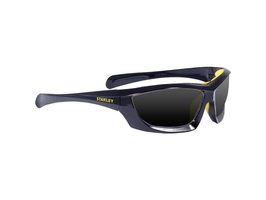 Stanley by Black & Decker Stanley Full Frame Smoke Safety Glasses SY180-2D EU Beskyttelsesbriller Sort DIN EN 166
