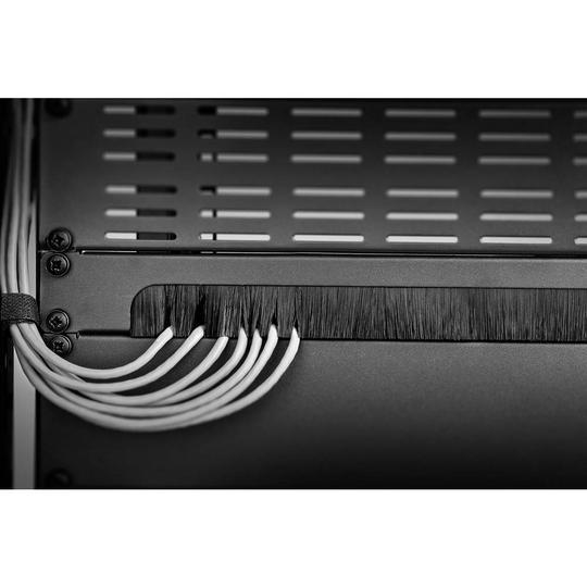Renkforce RF-3429142 19 tum Skåpborstlist 1 U Svart