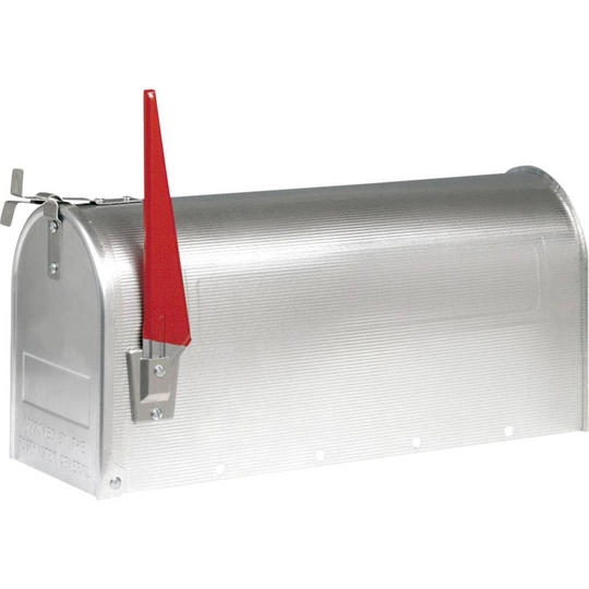 Burg Wächter 892-ALU US-BOX 892 Alu Brevlåda Aluminium Silver