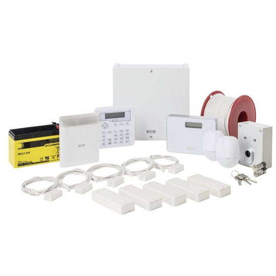 ABUS Larmsystem-set Terxon SX AZAA10300 Larmzoner 8x trådbundna, 1x sabotagezon