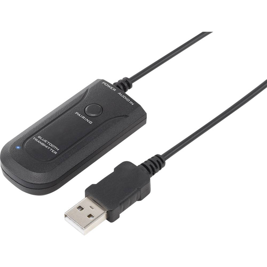 Renkforce BTX-1300 Bluetooth musiksändare Kommunikation - Bluetooth version: 3.0 +EDR, SBC 10 m AptX-Teknologi