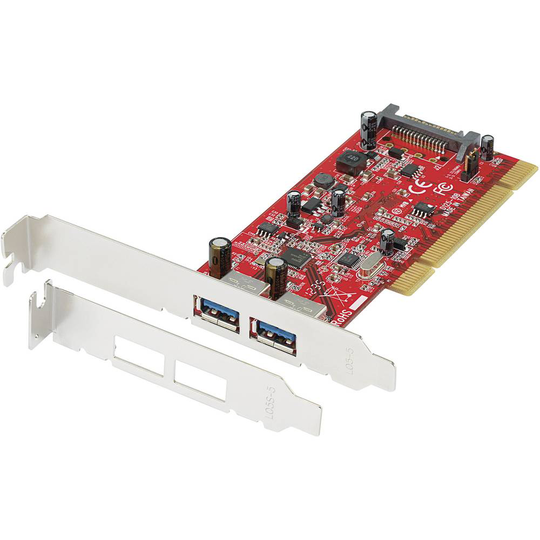 Renkforce Renkforce 2 Port USB 3.0 kontrollerkort USB-A PCI