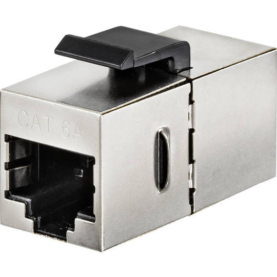 Renkforce RJ45 Nätverk Adapter CAT 6A [1x RJ45 hona 8p8c - 1x RJ45 hona 8p8c]
