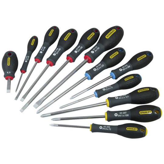 STANLEY FatMax 0-65-426 Skruvmejselsats 12 st