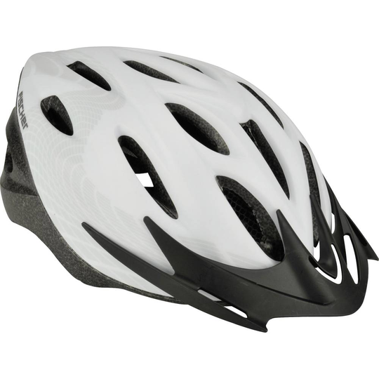 FISCHER FAHRRAD White Vision S/M City-hjälm Vit, Svart Klädstorlek=M