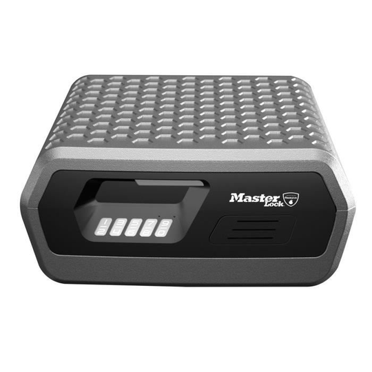 MASTER LOCK Säkerhetsfodral / Safe - Brandsäker och vattentät - Elektronisk kostym - 10L