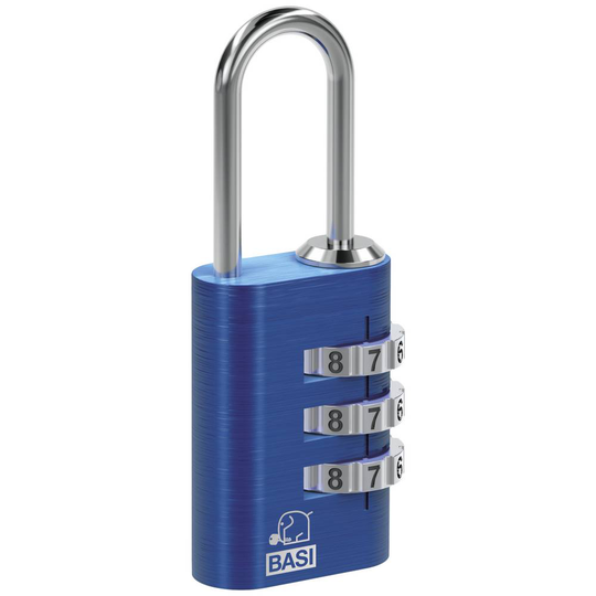 Basi 6170-4000-BLAU Väsklås 21 mm Blå Kombination