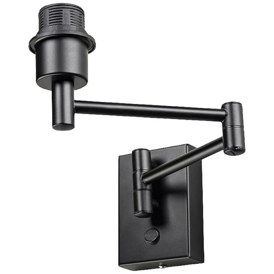 Väggbelysning E27 40 W SLV FENDA 1001450 Svart