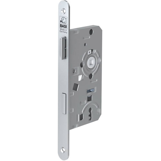 Basi 9220-5528 Insticksrumsdörrlås Silver