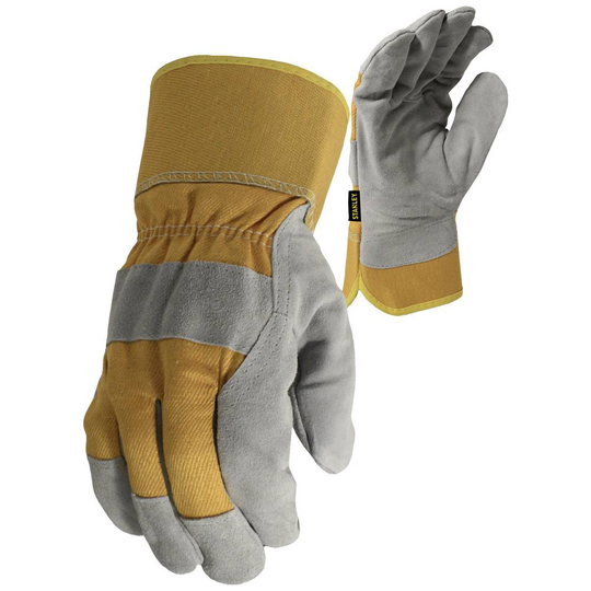 Läder Arbetshandske Storlek (handskar): 10, L Stanley by Black & Decker Stanley Perfor. Leather Driver Size 10 SY780L EU 1 par