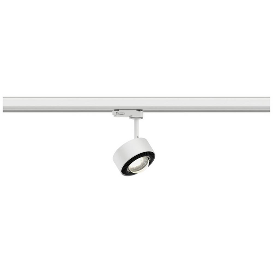 Systemljus (basis) ProRail3 0.00 W Paulmann ProRail3 Spot Aldan 9W Whi 3000K 3Ph dim Vit, Svart