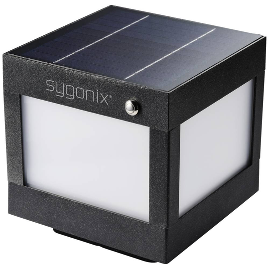 Sygonix SY-5593808 Solcells-trädgårdbelysning 3 W N/A Svart