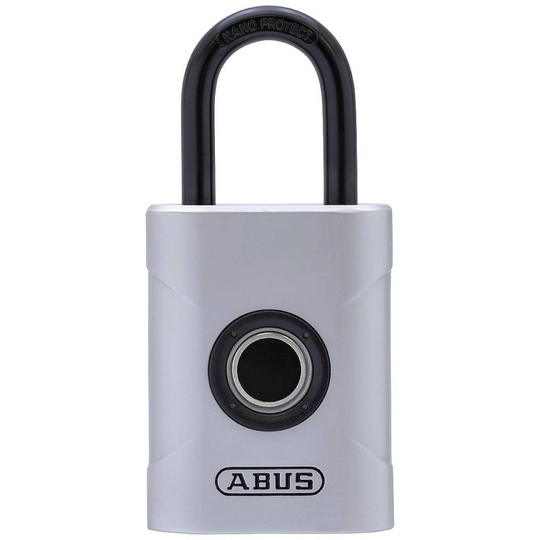 ABUS ABVS62575 Hänglås 45 mm Silver Fingeravtryck