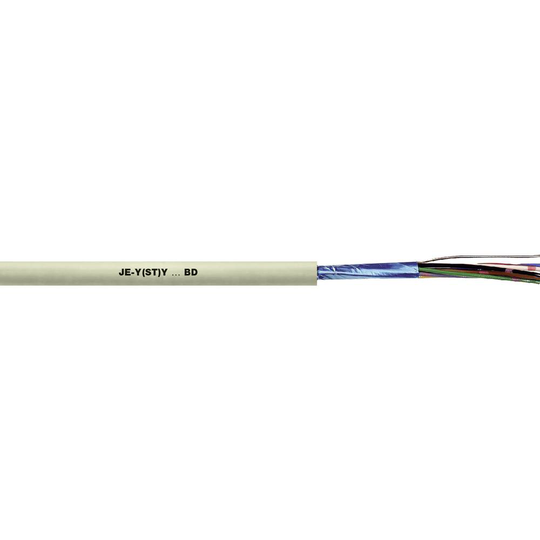 LAPP 34190-1 Datakabel JE-Y(ST)Y...BD 2 x 2 x 0.50 mm² Grå Metervara