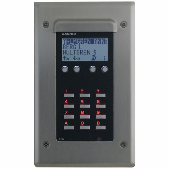 Axema 2-3840 Frontpaket infälld