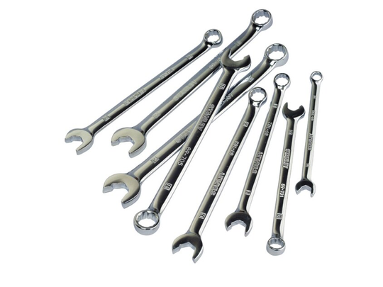 Stanley 4-89-997, 8,10,11,13,14,16 mm, Krom, Kromvanadinstål, Nikrom, Satin, 30°