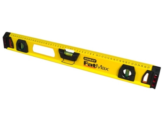 Stanley 1-43-553, 0,6 m, Gul, 0,5 mm/m, Gjuten aluminium