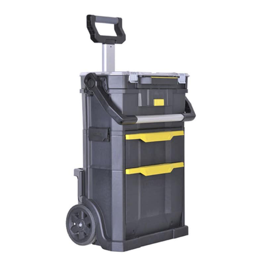 Trolley / Tralle Stanley Verktygslåda (56 x 38 x 76 cm)