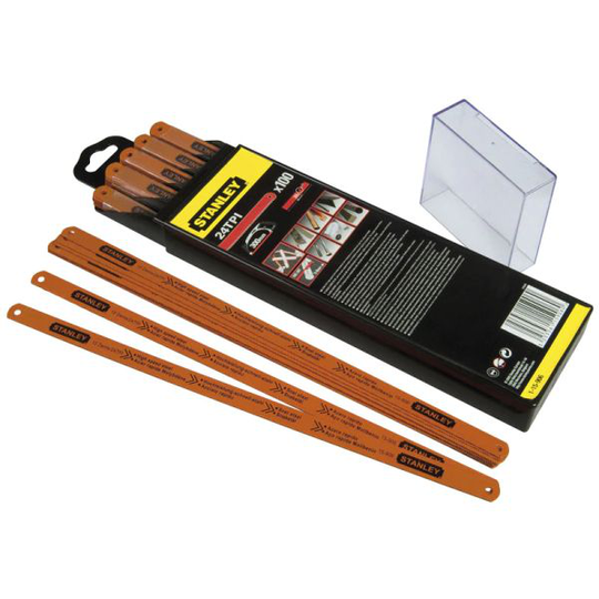 STANLEY 0-15-906 Bågfilsblad 300 mm, 24 TPI 2-pack