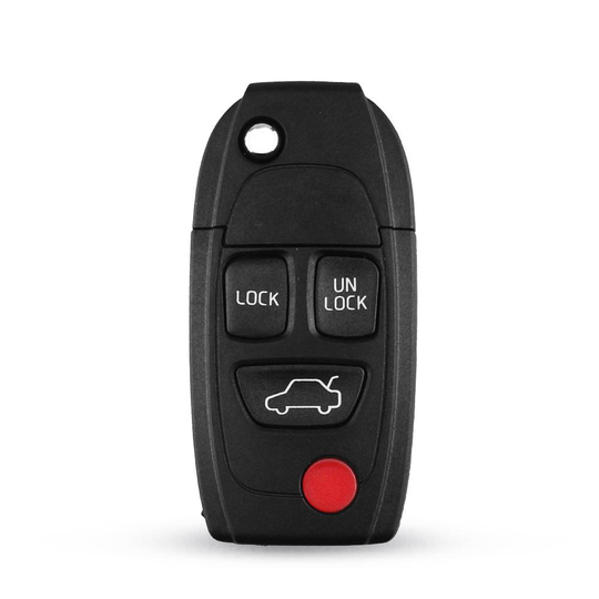 3+1 knappar ersätter fjärrnyckelskal Volvo XC, V, S