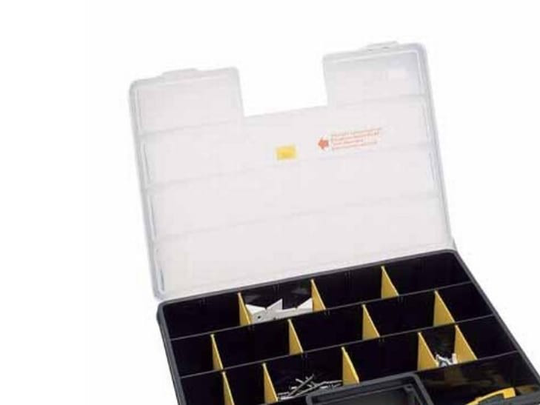 Stanley 1-92-762, Svart, Transparent, 457 mm, 327 mm, 79 mm