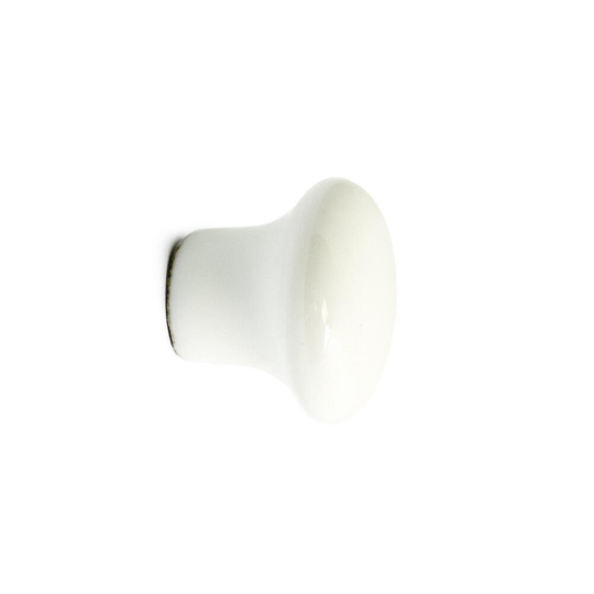 Knopp Marcus 32mm Porslin Vit SB Habo