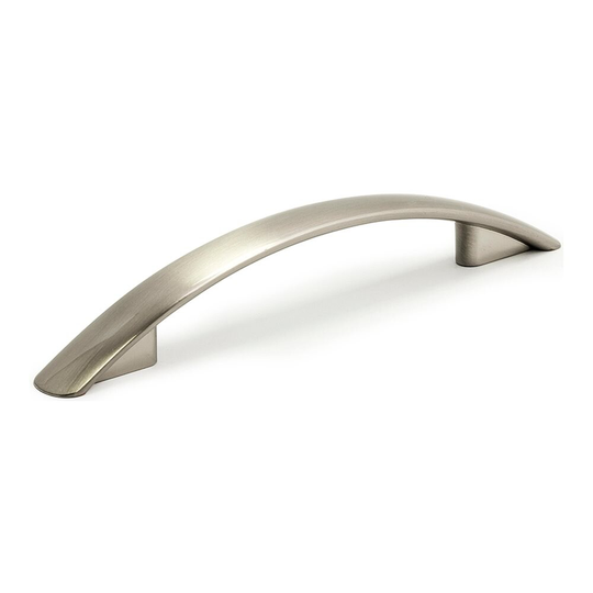 Lådhandtag Tyra cc96 Borstad Nickel SB Habo