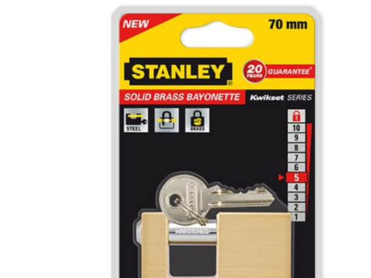 Stanley S742-026, mässing, Rostfritt stål, mässing, Rostfritt stål, 1 styck