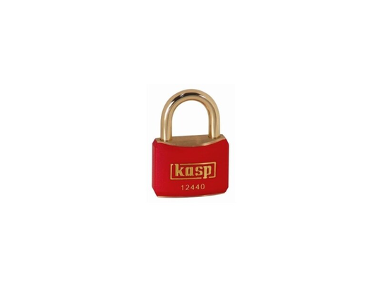 Kasp K12440REDA1 Hængelås 40 mm Identiske Gyldengul Nøglelås