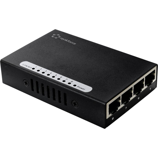 Renkforce RF-4531768 RF-ES-208 Nätverks-switch 8 Port
