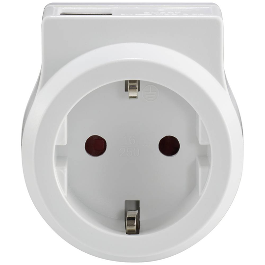 Sygonix SY-5175766 Mellankontakt med usb 2-polig Vit
