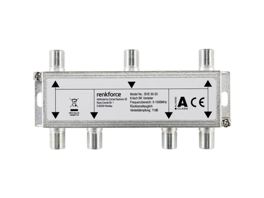 Renkforce Kabel-TV-fordeler 6-dobbelt 5 - 1006 MHz