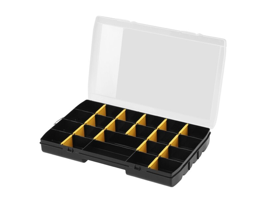 Stanley STST81681-1, Förvaringslåda, Svart, Gul, Rektangulär, Polypropylen (PP), Monokromatiskt, Polykarbonat