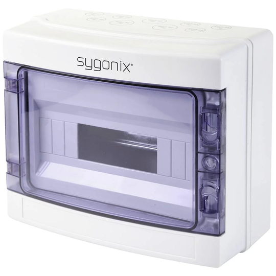 Sygonix SY-5491854 Normkapsling Ytmontering Moduler totalt = 12 Antal serier = 1