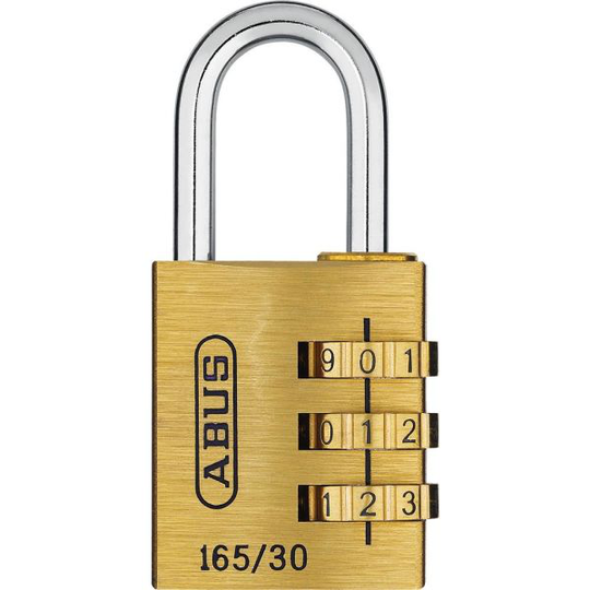 ABUS 165/30 Hänglås fjädrad bygel, 6-pack