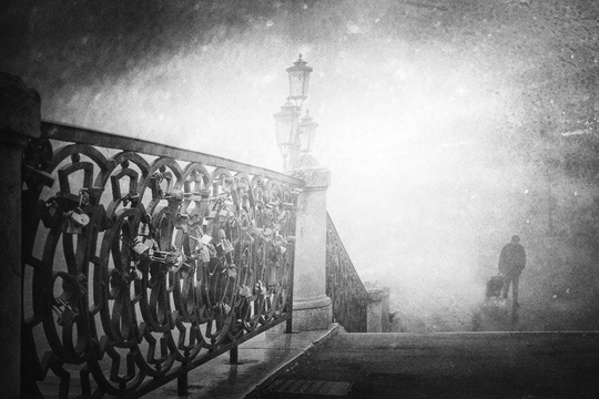 Padlocks of love poster