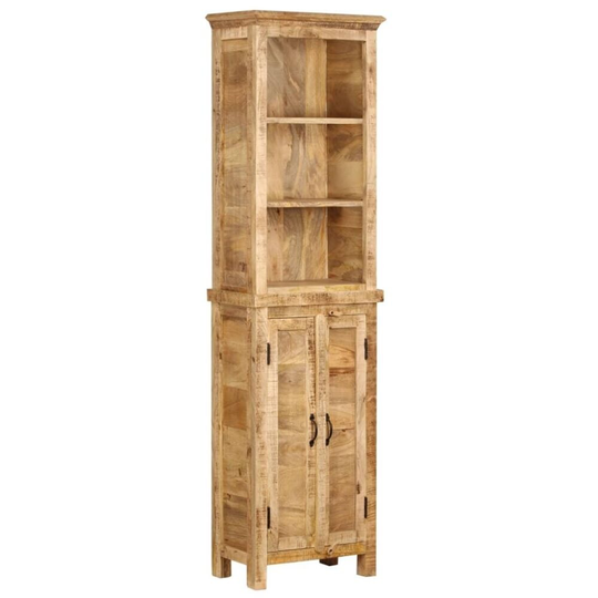 Medina Bokhylla 50x30x180 cm massivt mangoträ