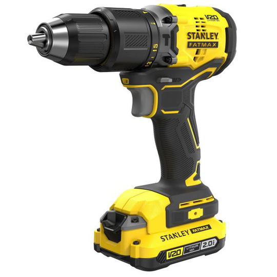 STANLEY FatMax SFMCD715D2K-QW Slagskruvdragare med batterier och laddare