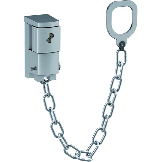 Basi 6500-0011 Låsbar dörrkedja Silver