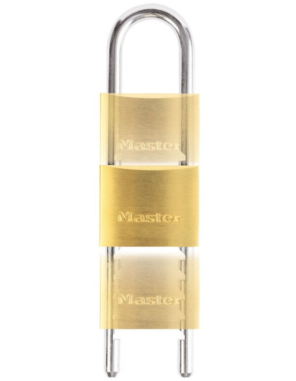 MASTER LOCK 1950EURD, Konventionellt hänglås, Tangentlås, Olika låsning, Cykel, Staket, Garage, Gate, Shed, Workshop, mässing, Silver, mässing