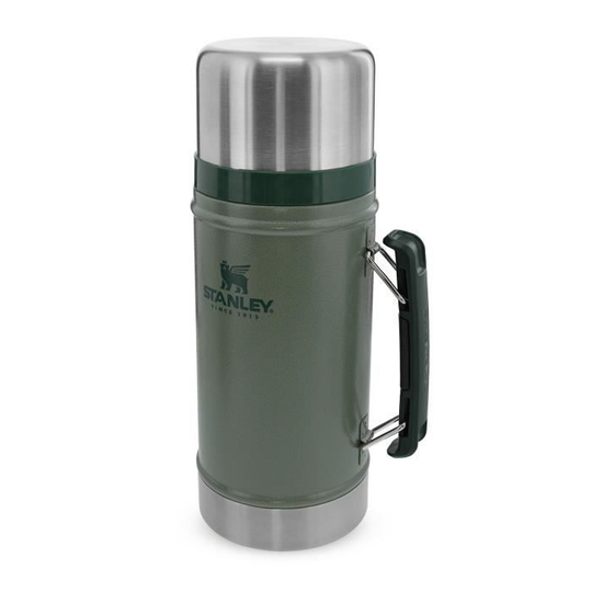 Klassisk legendarisk matburk - 0,94L / 1QT - Hammertone Green - Stanley
