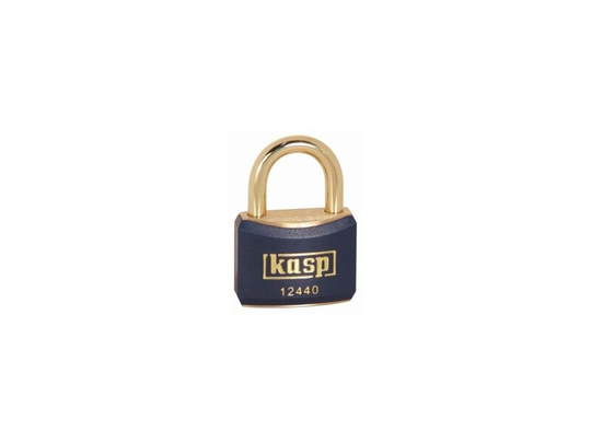 Kasp K12440BLUD Hængelås 40 mm Forskellige Gyldengul Nøglelås