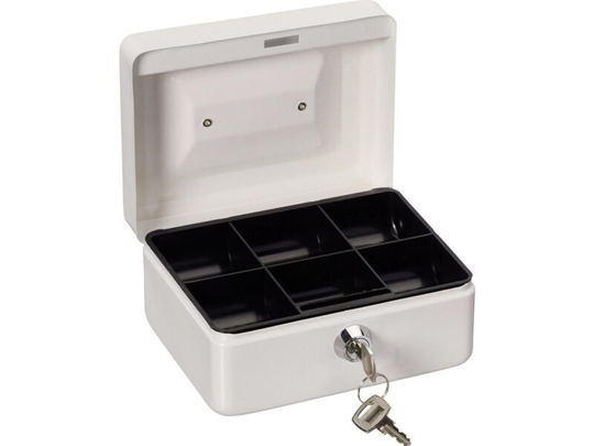 Burg Wächter Favor CB 2 35820 Pengekasse (B x H x T) 150 x 80 x 120 mm Hvid